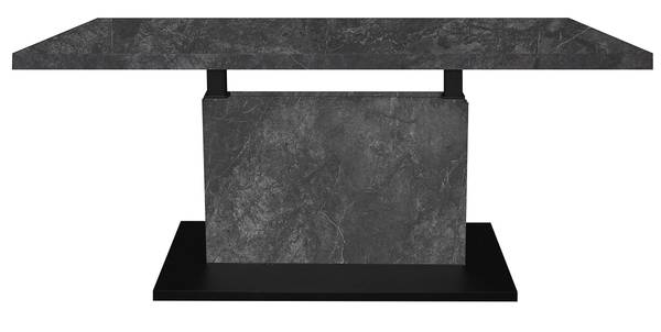 Höhenverstellbarer Couchtisch Deya 120cm Beton Dekor