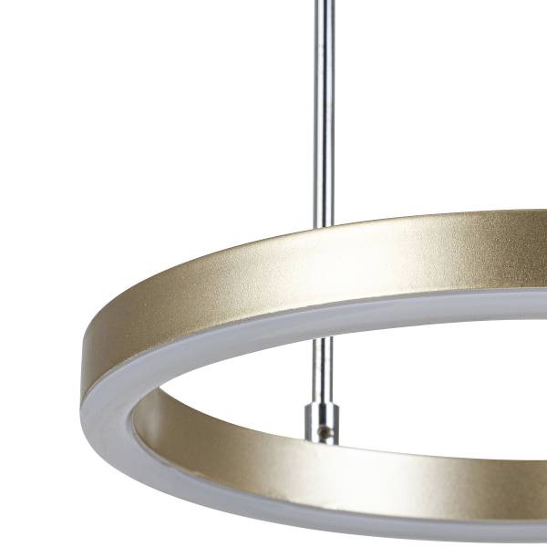 Hanglamp ESTRO aluminiumgietwerk/ijzer - 3-lichts