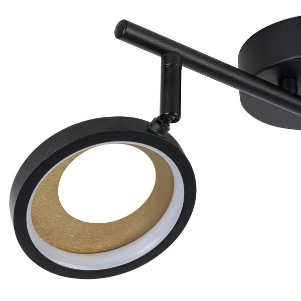 Deckenleuchte NOSTRA Aluminiumguss / Eisen - Flammenanzahl: 2