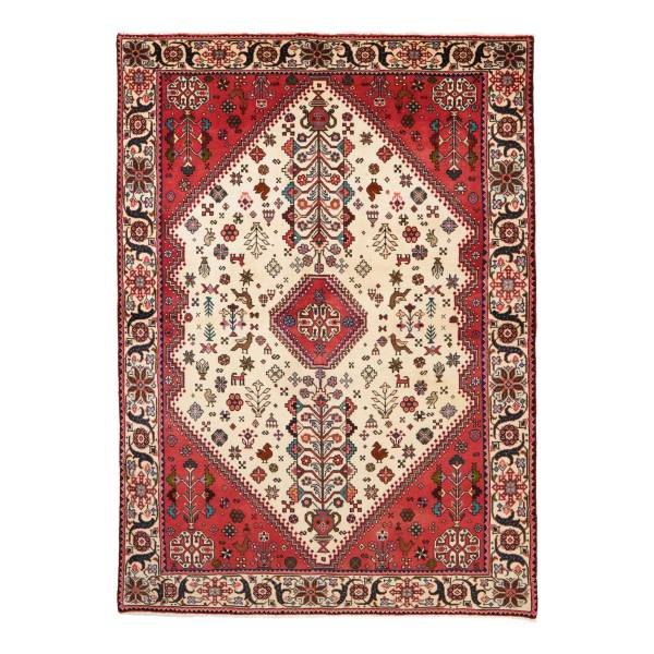Laagpolig vloerkleed Abadeh 1489153 scheerwol - meerdere kleuren