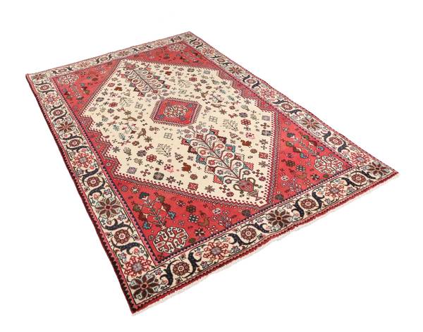Laagpolig vloerkleed Abadeh 1489153 scheerwol - meerdere kleuren