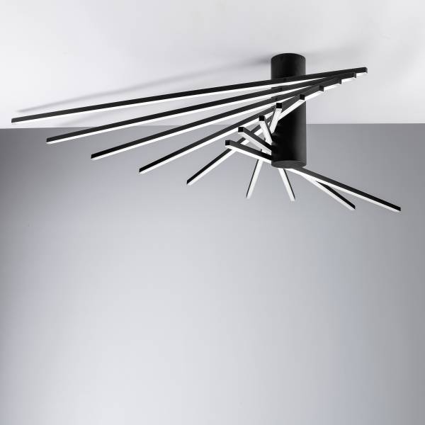 Lampada da soffitto LED Shanghai D Alluminio - 1 punto luce