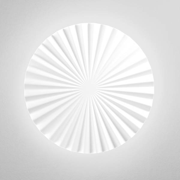 Lampada a muro LED Anadara Alluminio - 1 punto luce - Bianco