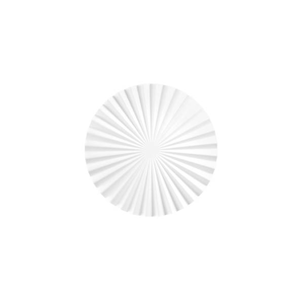 Lampada a muro LED Anadara Alluminio - 1 punto luce - Bianco