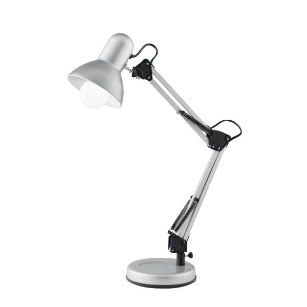 Lampe de table Architetto Aluminium - 1 ampoule - Argenté