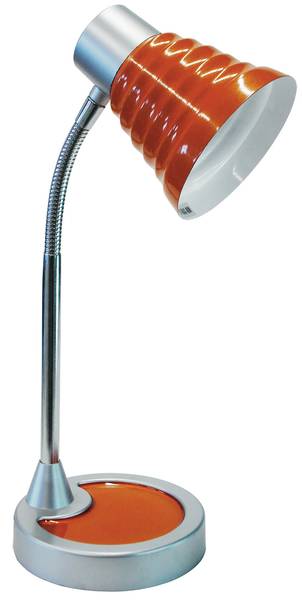Tischleuchte Leonardo Aluminium - 1-flammig - Orange