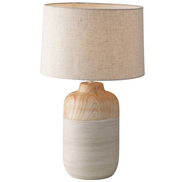Lampada da tavolo Woody Cotone / Ceramica - 1 punto luce - Altezza: 49 cm