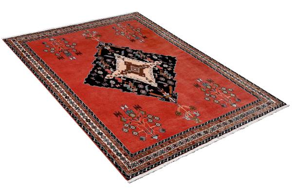 Laagpolig vloerkleed Afshar 2180189 scheerwol - meerdere kleuren