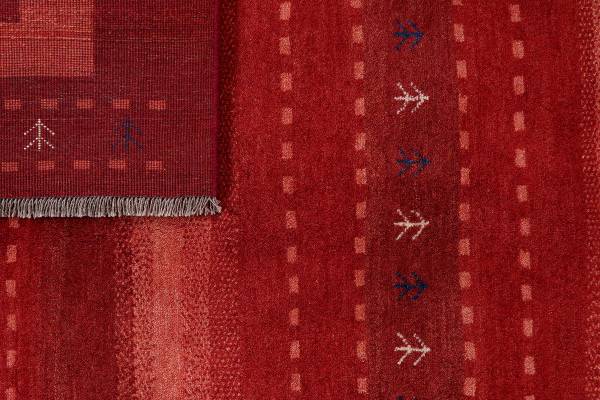 Tappeto pelo lungo Gabbeh Sonnat 2179967 Lana vergine - Multicolore