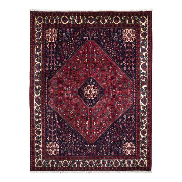 Tappeto a pelo corto Abadeh 2177160 Lana vergine - Multicolore