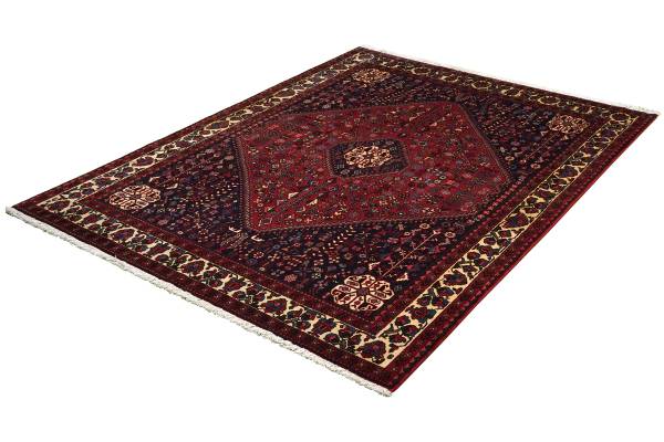 Tappeto a pelo corto Abadeh 2177160 Lana vergine - Multicolore