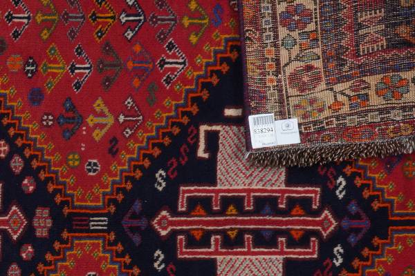 Kurzflorteppich Gashgai 2170290 Schurwolle - Mehrfarbig