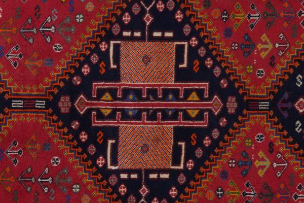 Kurzflorteppich Gashgai 2170290 Schurwolle - Mehrfarbig