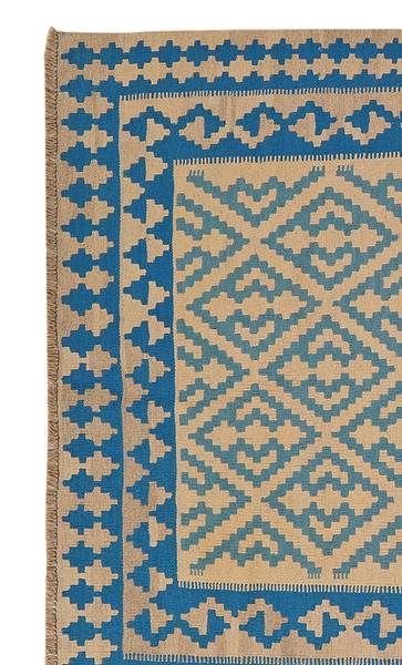 Kurzflorteppich Kelim Gashgai 2171337 Schurwolle - Beige