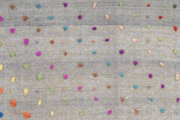 Tappeto pelo corto Kelim Gashgai 2154680 Lana vergine - Multicolore