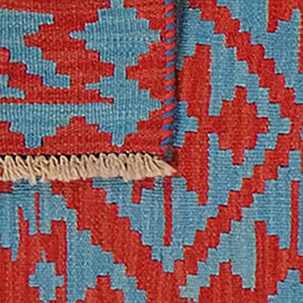 Kurzflorteppich Kelim Gashgai 2168188 Schurwolle - Mehrfarbig