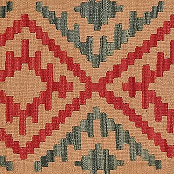 Kurzflorteppich Kelim Gashgai 2174425 Schurwolle - Mehrfarbig