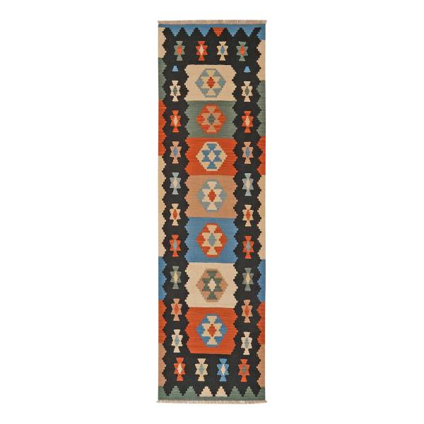 Kurzflorteppich Kelim Gashgai 2165467 Schurwolle - Mehrfarbig