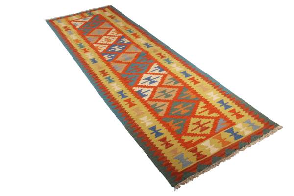 Kurzflorteppich Kelim Gashgai 2036989 Schurwolle - Mehrfarbig