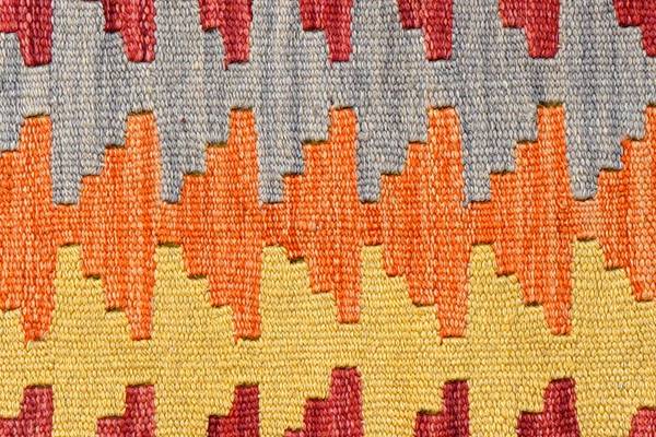 Kurzflorteppich Kelim Gashgai 2178559 Schurwolle - Blau / Beige