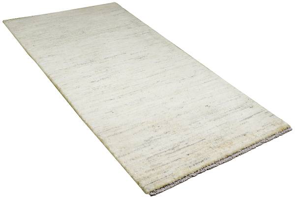 Hochflorteppich Gabbeh 2180075 Schurwolle - Grün / Beige