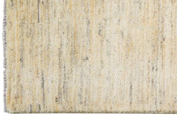 Hochflorteppich Gabbeh 2180075 Schurwolle - Grün / Beige