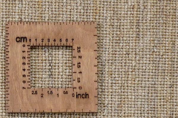 Hochflorteppich Gabbeh 2180075 Schurwolle - Grün / Beige