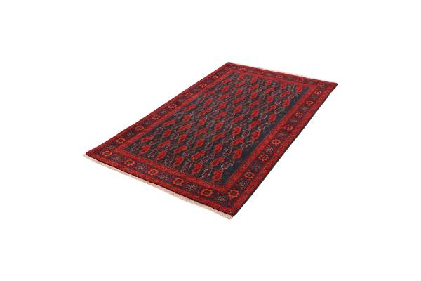 Kurzflorteppich Belutch 2159384 Schurwolle - Blau