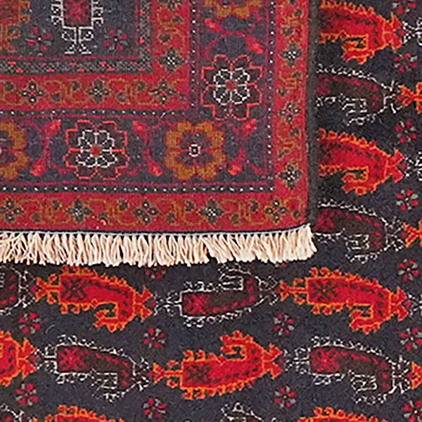 Kurzflorteppich Belutch 2159384 Schurwolle - Blau