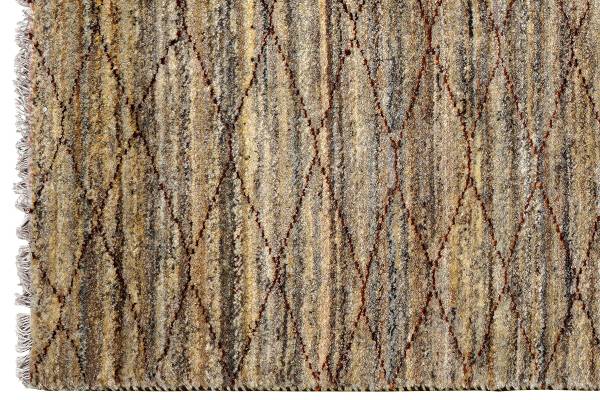 Tappeto pelo lungo Gabbeh Basi 2178916 Lana vergine - Beige / Marrone