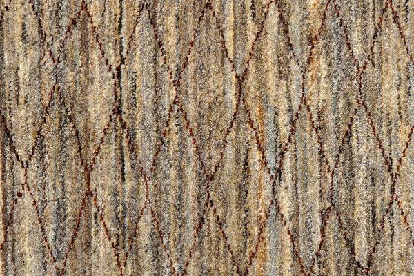 Tappeto pelo lungo Gabbeh Basi 2178916 Lana vergine - Beige / Marrone