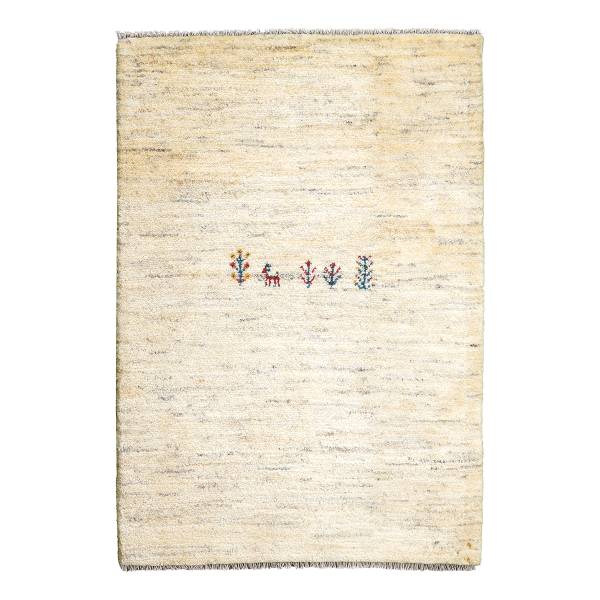 Tappeto a pelo lungo Gabbeh 2180006 Lana vergine - Beige