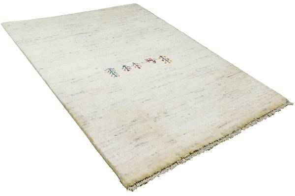 Tappeto a pelo lungo Gabbeh 2180006 Lana vergine - Beige