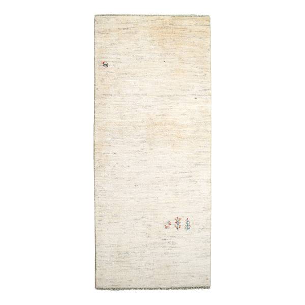 Tappeto a pelo lungo Gabbeh 2180015 Lana vergine - Beige
