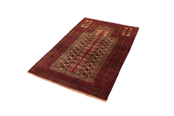 Tappeto a pelo corto Belutch 2071394 Lana vergine - Multicolore