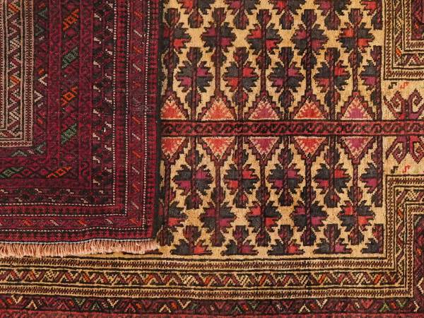 Tappeto a pelo corto Belutch 2071394 Lana vergine - Multicolore