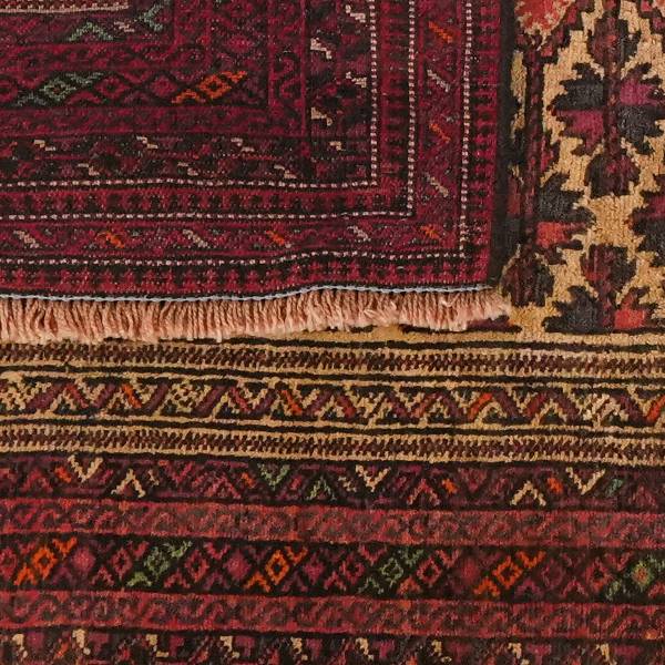 Tappeto a pelo corto Belutch 2071394 Lana vergine - Multicolore