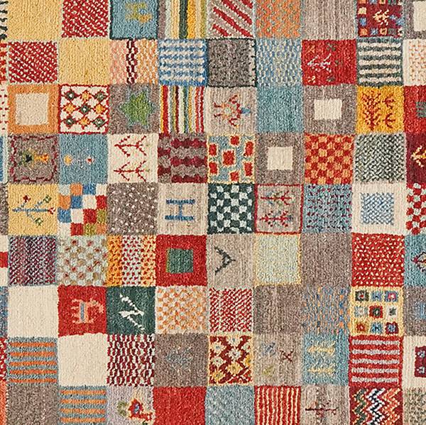 Hochflorteppich Gabbeh Sonnat 1976916 Schurwolle - Mehrfarbig