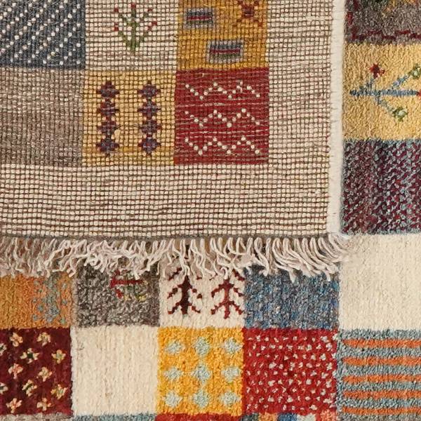 Hochflorteppich Gabbeh Sonnat 1976916 Schurwolle - Mehrfarbig