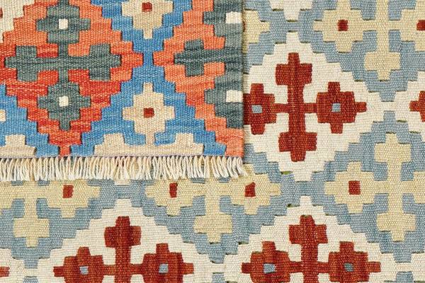 Kurzflorteppich Kelim Gashgai 2178699 Schurwolle - Mehrfarbig