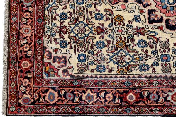 Tappeto pelo corto Heritage Rug 2180091 Lana vergine - Beige / Blu