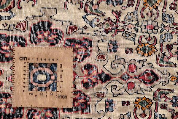 Tappeto pelo corto Heritage Rug 2180091 Lana vergine - Beige / Blu