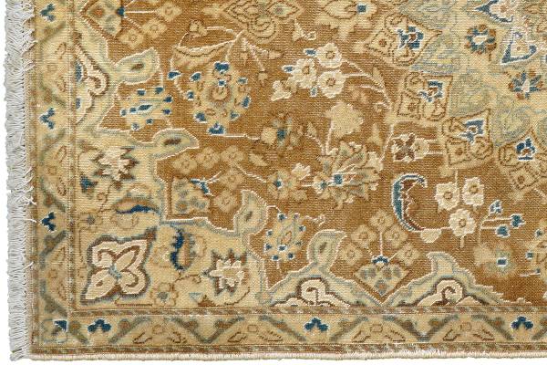 Tappeto pelo corto Heritage Rug 2179510 Lana vergine - Nero / Beige