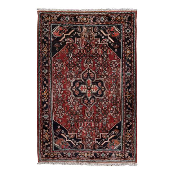 Laagp. vloerkleed Heritage Rug 2179520 scheerwol - beige/blauw