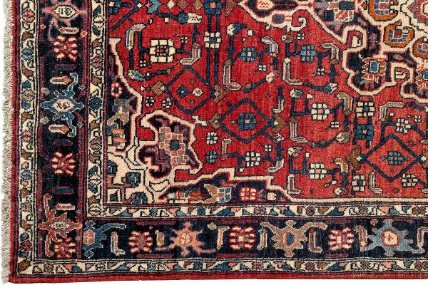 Kurzflorteppich Heritage Rug 2180080 Schurwolle - Blau