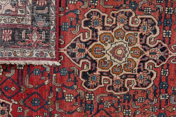 Kurzflorteppich Heritage Rug 2180080 Schurwolle - Blau