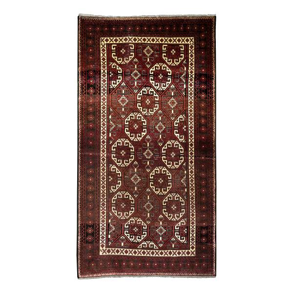Tappeto pelo corto Heritage Rug 2177637 Lana vergine - marrone / marrone