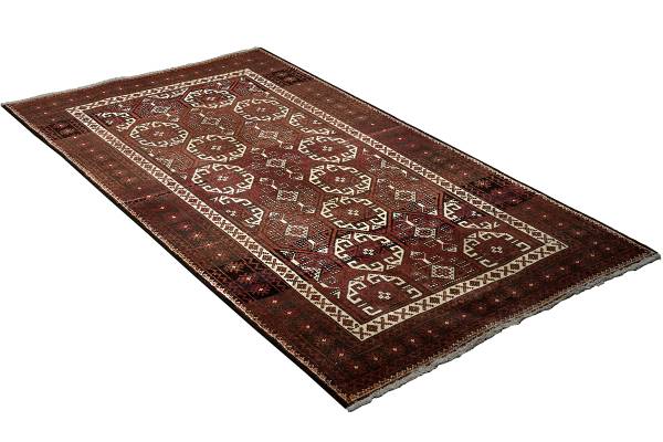 Tappeto pelo corto Heritage Rug 2177637 Lana vergine - marrone / marrone