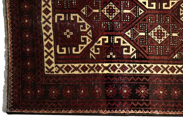 Tappeto pelo corto Heritage Rug 2177637 Lana vergine - marrone / marrone