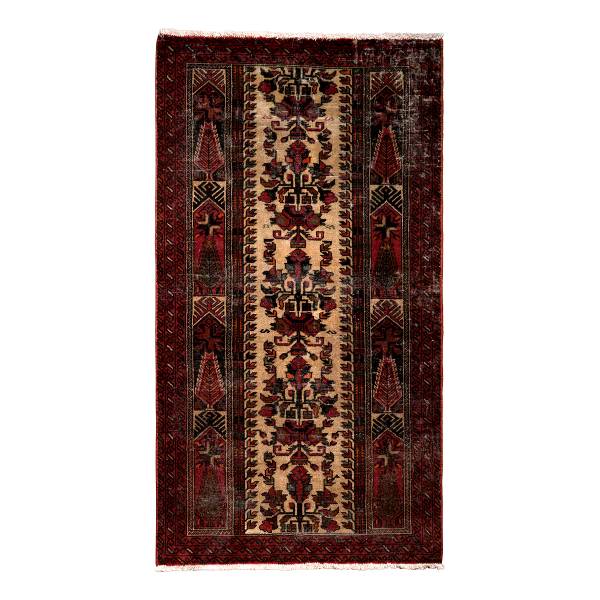 Kurzflorteppich Heritage Rug 2177671 Schurwolle - Mehrfarbig